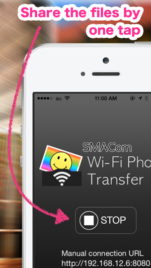 SMACom Wi-Fi Photo Transfer : Send Image and Movie to a PC d(圖2)-速報App