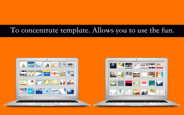 ‎Template Design for Keynote Screenshot