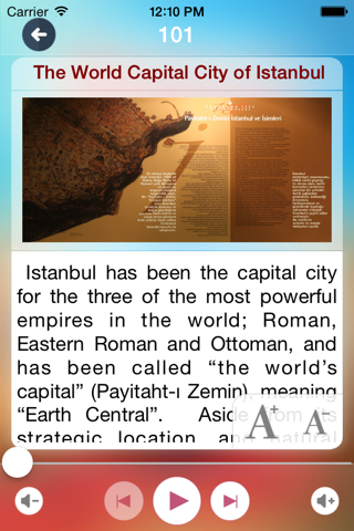 بانوراما 1453 متحف الفتح   - غزو اسطنبول السلطان محمد الفاتح والاستماع دليل موبايل screenshot 4