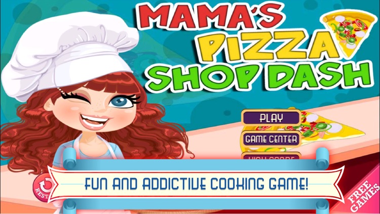 Mama's Pizzeria Order Frenzy Cafe! Bake, Serve and Eat Pizza - Full Version