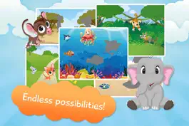 Game screenshot Kids Animal Puzzle - Free mod apk