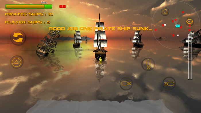 Pirates Hunter Tortuga King