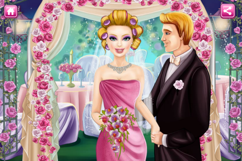 Celebrity Princess Real Bride & Makeover - Princess Dress Up & Beauty Salon screenshot 4