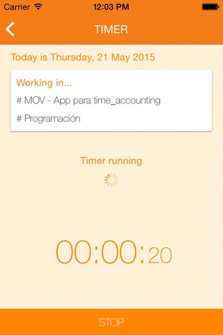 Time Accounting screenshot 3