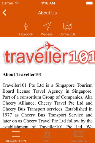 Traveller101 screenshot 3
