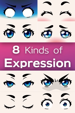 ANIMENOME / App to express emotions in Anime Eyes screenshot 3