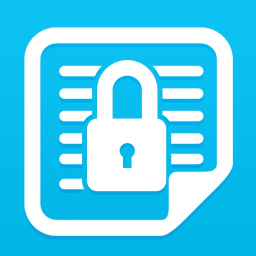 Secure Notes - Simple Protected Notes iOS App