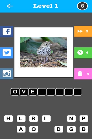 Bird Trivia - Word Quiz Game screenshot 2