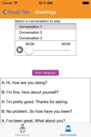 English Conversation (Free All) screenshot 4