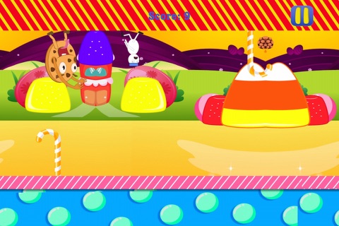 Run From Giant Cookie -  Sweet Dessert Escape Dash (Free) screenshot 3