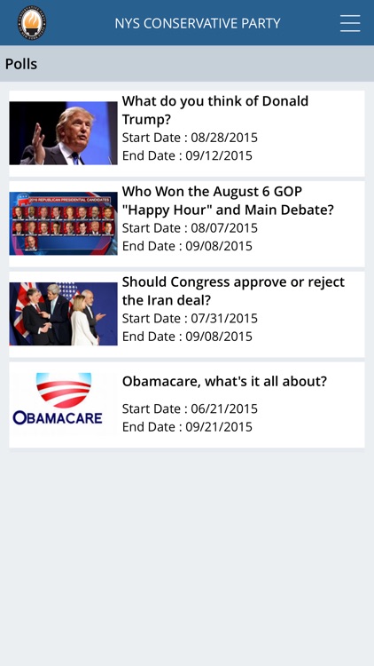 NYS Conservative Party screenshot-3