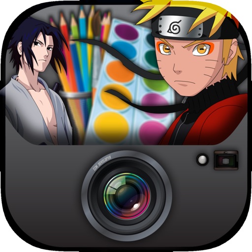 Manga & Anime Sticker Camera -  Naruto Shippuden Edition Super