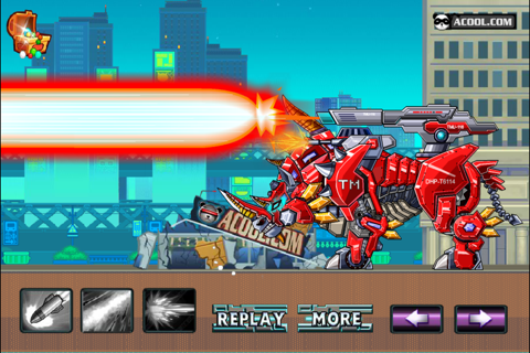 Toy Robot War:Robot Fire Rhino screenshot 4