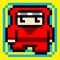 Icon Red Ninja Escape - Go Run Away Challenge 8 bit Games