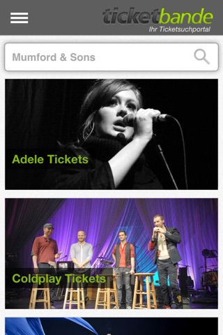 Ticketbande screenshot 2