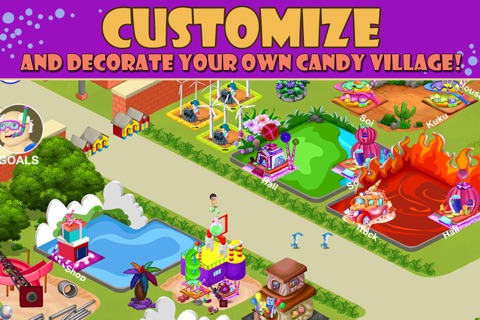 Candy Village screenshot 2