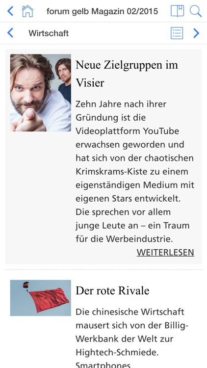 forum gelb Magazin screenshot-3