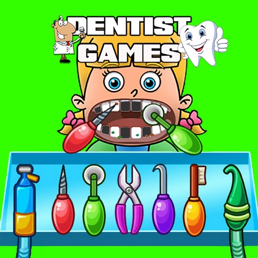My Little Doctor Dentist Game For Kids icon