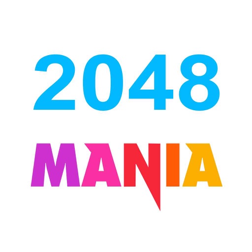 2048 Mania - The difference smash hit swipe tile challenge number puzzle game free icon