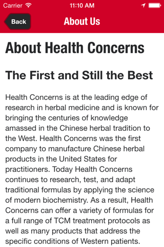 Health Concerns Pro screenshot 2