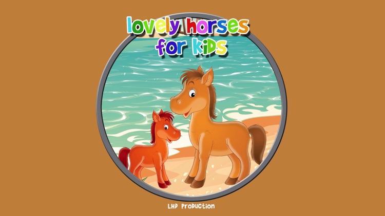 lovely horses for kids - free game