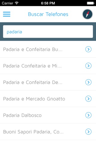 Filter App Guia Telefônico screenshot 2