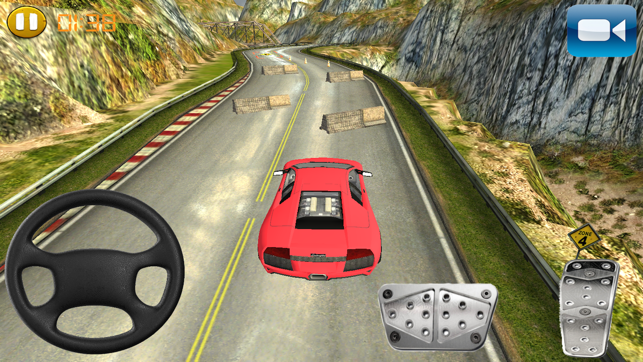 Realistic Hill Car Parking Test : Perfect 3D Driving Simulat(圖2)-速報App