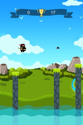 Crazy Jumping Ninja screenshot 2
