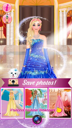 Princess Fashion Makeover - Design your fairy tale dress(圖4)-速報App