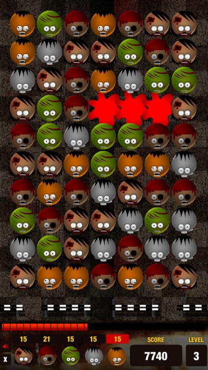 Zombies Match - Free Matching Puzzle Mania