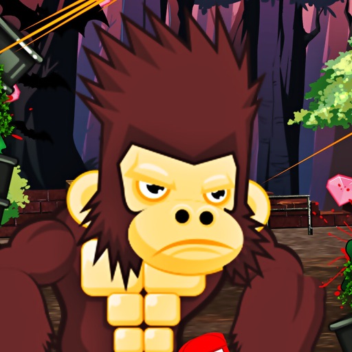 Gorilla And Banana Monkey Game 2016 Icon