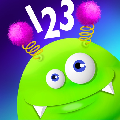 Mostriciattoli Felici 123 – Impara a Contare i Numeri Giocando – Giochi Matematici per Bambini icon