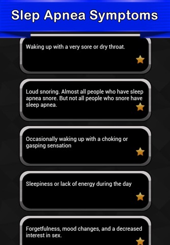 Sleep Apnea Symptoms screenshot 2