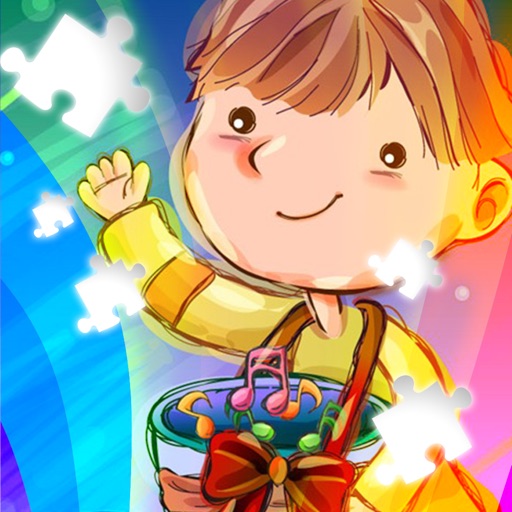 Puzzle Happy Kids for childs iOS App