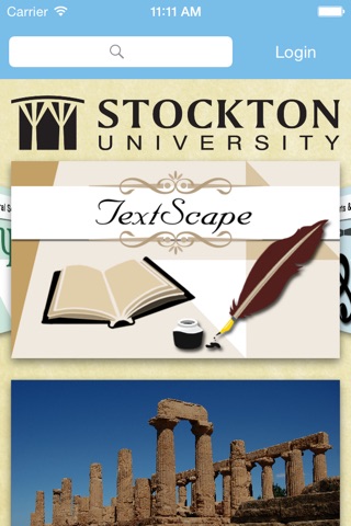 TextScape - Stockton University screenshot 2