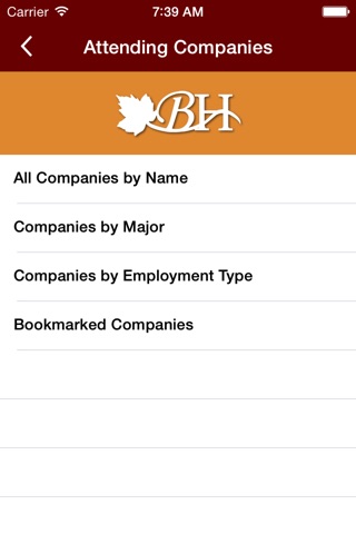 The Official Virginia Tech Business Horizons Career Fair Mobile App screenshot 4