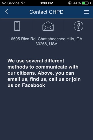 Chattahoochee Hills Police screenshot 3