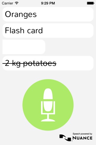 Obvious - voice grocery list, shopping list screenshot 4