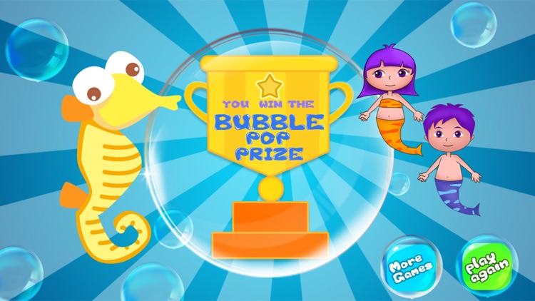 Anna's mermaid bubble pop adventure - free kids learning games screenshot-4