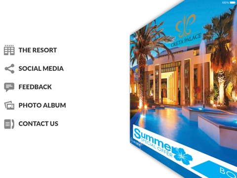 Creta Palace Grecotel Hotel & Resorts Rethymno for iPad screenshot 2