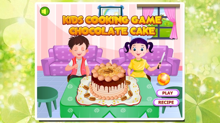 kids cooking game-chocolate cake