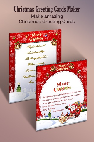 Christmas Greeting Cards Maker - Mail Thank You & Send Wishes with Greeting Frames plus Stickersのおすすめ画像4