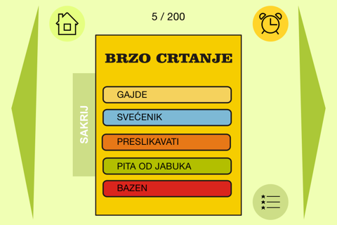 Brzo crtanje - náhled