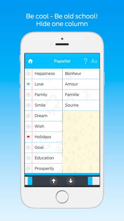 My Learning Assistant – study with flashcards, quizzes, lists or write the good answer