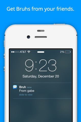 The Bruh App - Tap a Friend to Send a Bruh screenshot 2