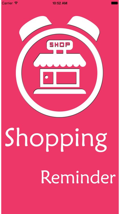 Shopping Reminder
