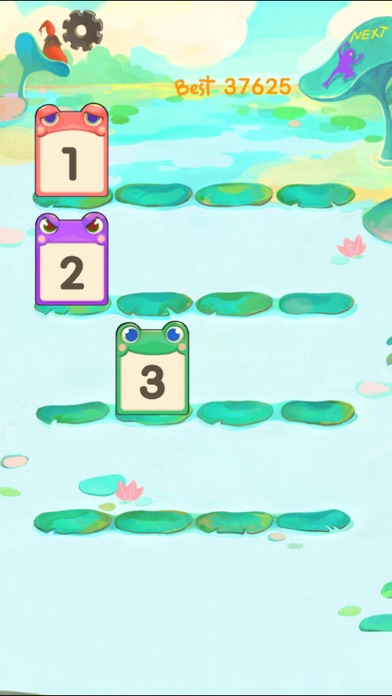 Frog Threes screenshot 4