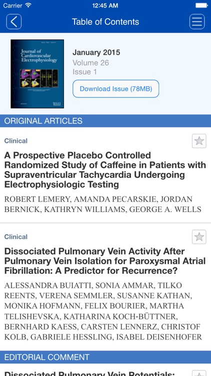 Journal of Cardiovascular Electrophysiology