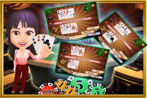 Black Jack Casino Card Game screenshot 2