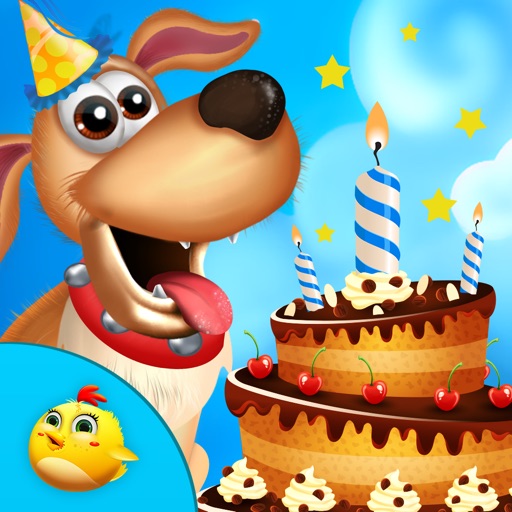 Puppy Birthday Party Time iOS App